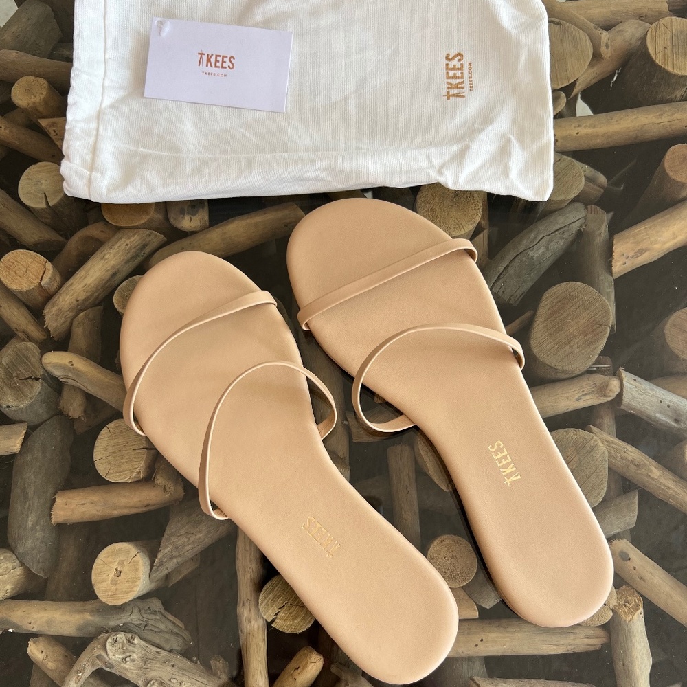 TKEES Gemma Sunkissed Leather Sandals